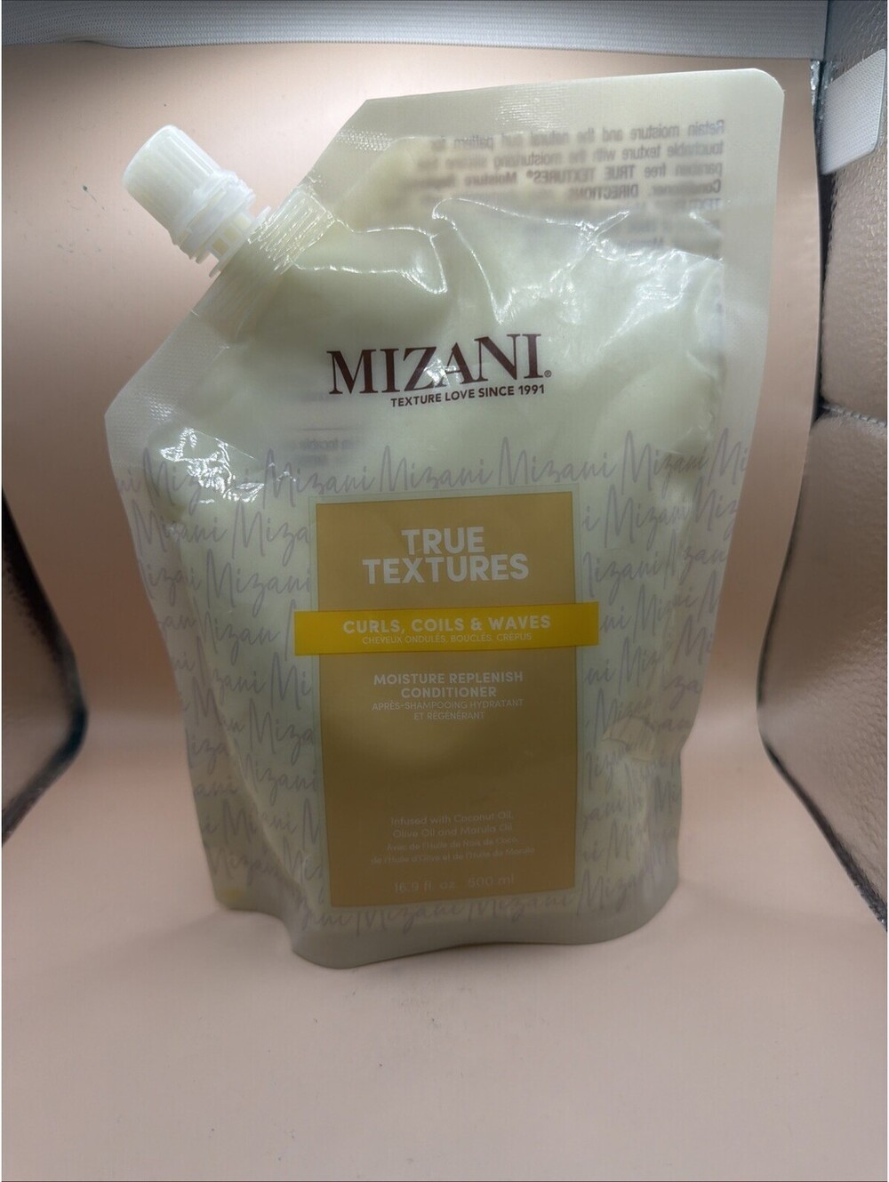Mizani True Textures Moisture Replenish Conditioner - Deep Conditioner for Cu...